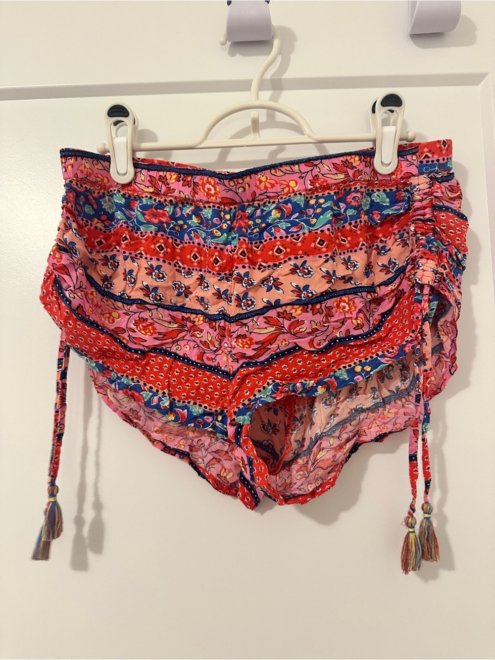 Aerie Happiest Flirty Bohemian Striped shorts Size Small Women’s